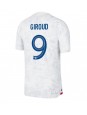 Moški Nogometna dresi replika Francija Olivier Giroud #9 Gostujoči SP 2022 Kratek rokav